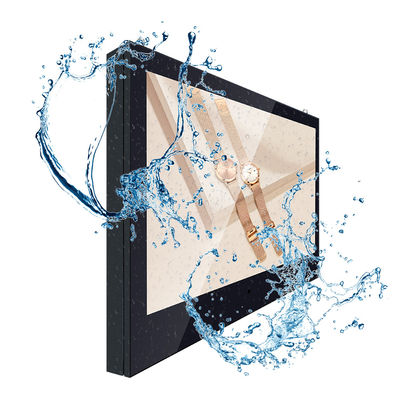 4K FHD IP65 Waterproof Wall Mounted LCD Digital Signage With Capacitive Touch