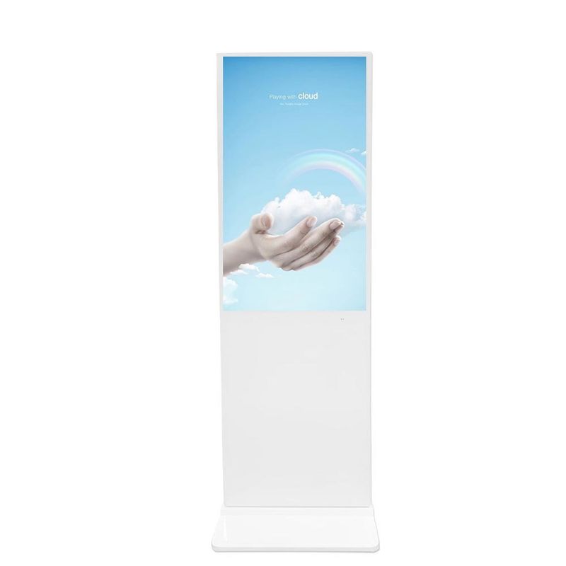 65 Inch Touch Screen Digital Signage / Interactive Touch Screen Kiosk Video Player