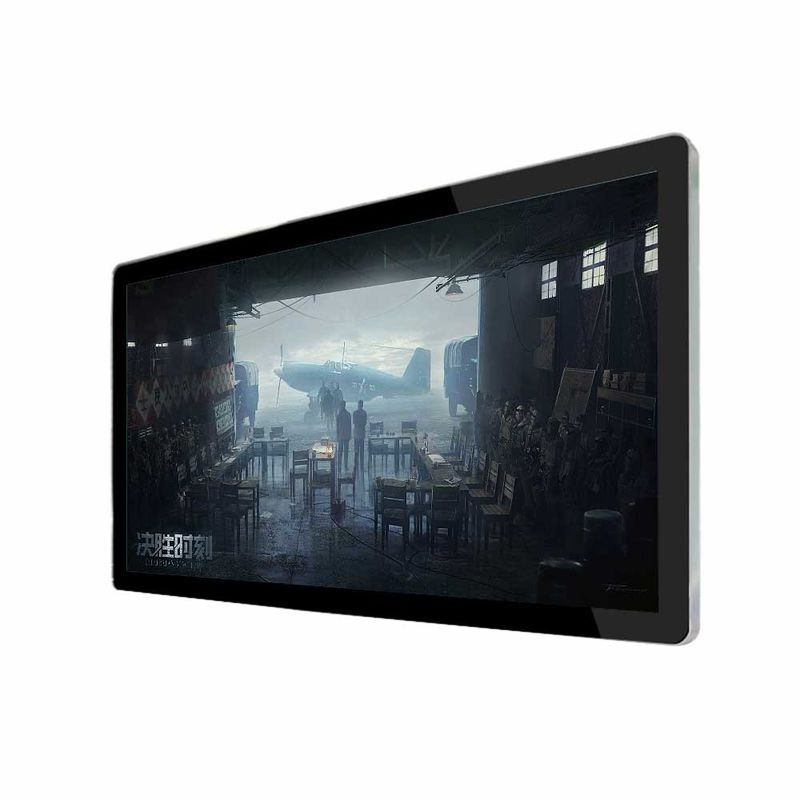 display wall mount 32 inch advertising kiosk touch screen capacitive for cinema