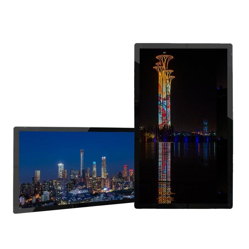 Capacitive Touch Big Lcd Screen For Advertising I5 21.5 Inch Wall Mounted
