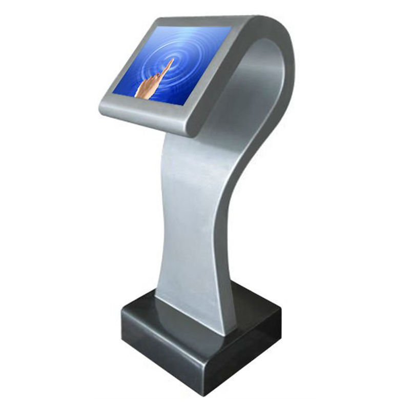 Computer Wifi Self Service 8ms Interactive Advertising Display Touch Screen Kiosk
