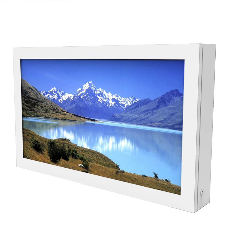 Metal Case 4GB DDR3 60Hz Outdoor Advertising Digital Signage LCD Screen