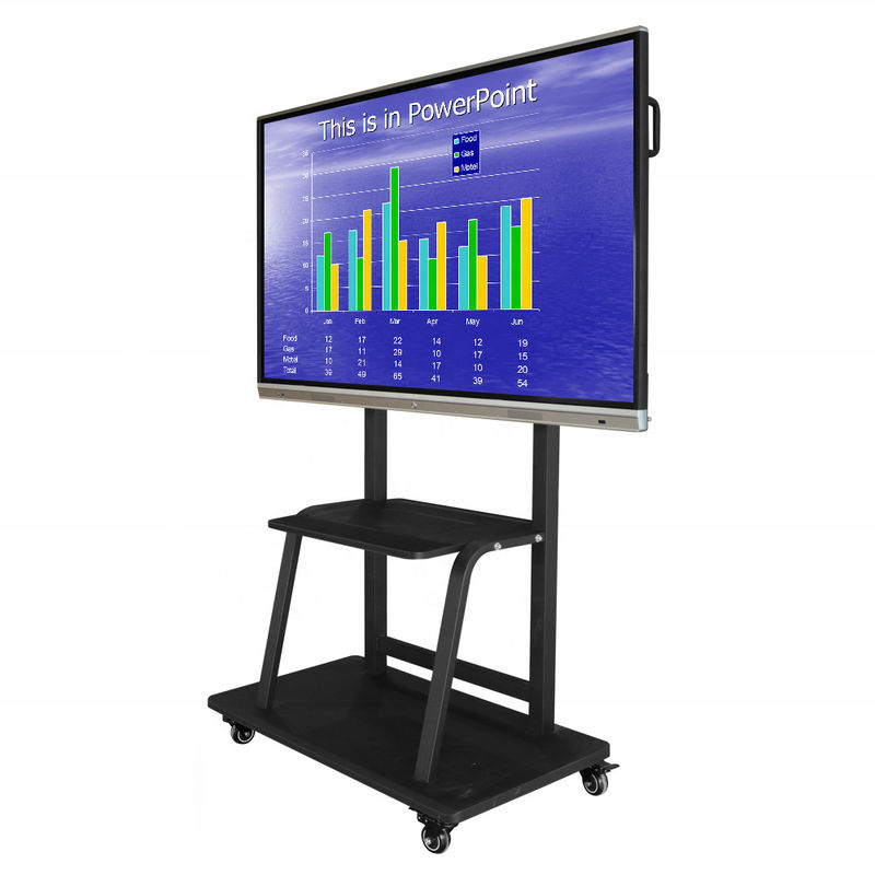 Education Smart Digital Interactive Whiteboard 65 Inch Electronic Portable
