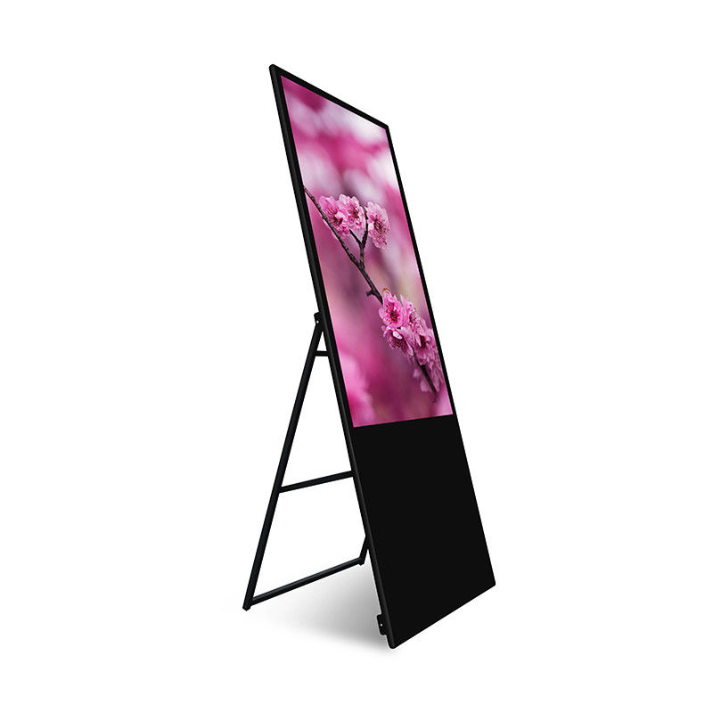 Digital Portable Advertising Led Shopping Mall Kiosk Foldable 50hz 60Hz