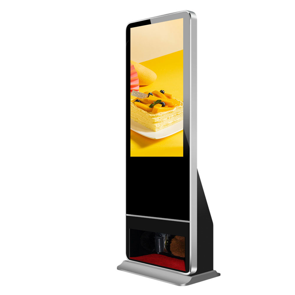 43 Inch Digital Advertising Signs / Non Touch Digital Led Standee 50hz 60hz